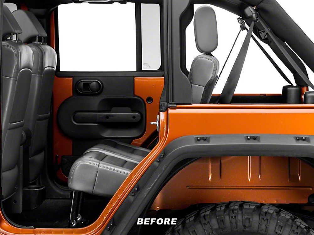 Jeep JKU Rear Seat Recline Kit for 4-Door Wrangler