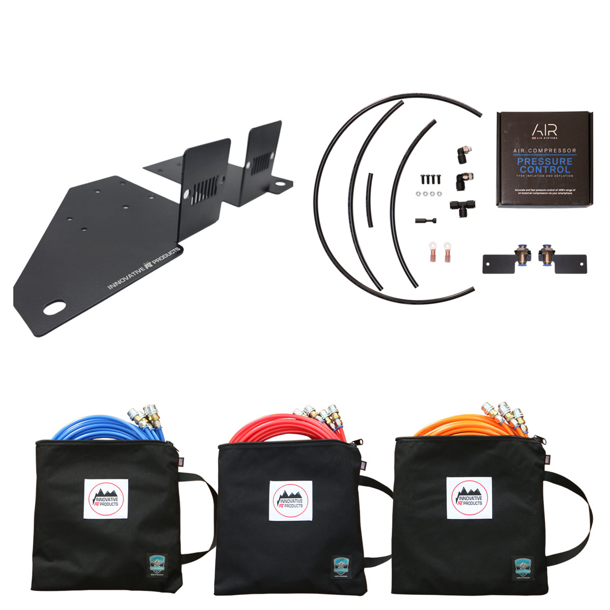 IJKP-33: 4-Tire Air System (Bluetooth) for Jeep JL / JT