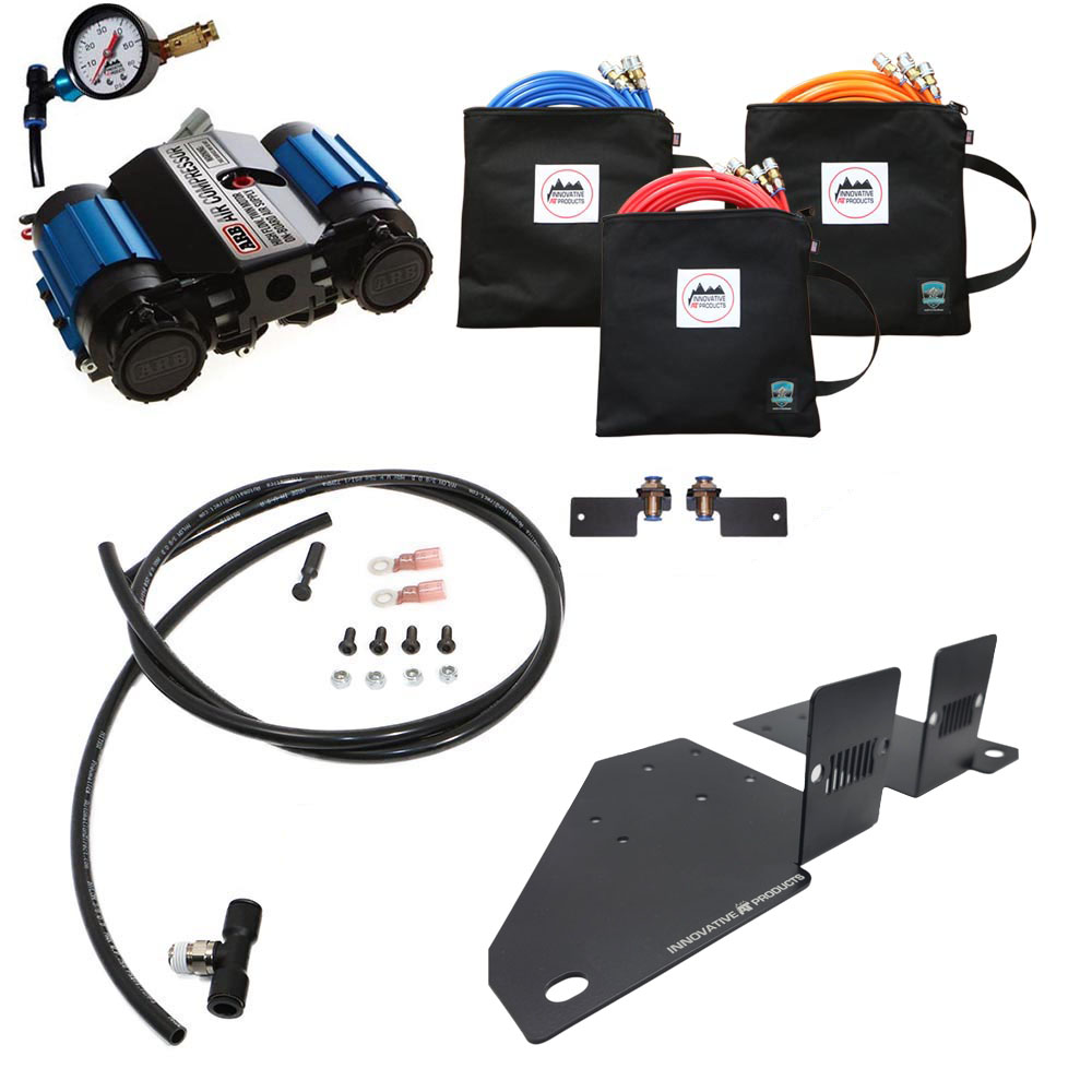 IJKP-24-ARB: 4-Tire Air System with ARB Twin Compressor CKMTA12 Package Deal